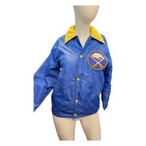 Vintage 70's Sabrejax Buffalo Sabres Hockey Jacket Girls Medium